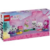 LEGO GABBYS DOLLHOUSE PRIETENELE PISICUTE DIN CARAMIZI ALE LUI GABBY 11215