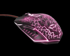 Mouse cu fir trust gxt 105 izza illuminated gaming mouse foto