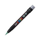 Cumpara ieftin Marker cu varf tip pensula UNI Posca Brush PCF-350,verde