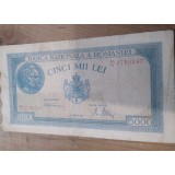 Romania 5000 lei 1945 20 martie 1945