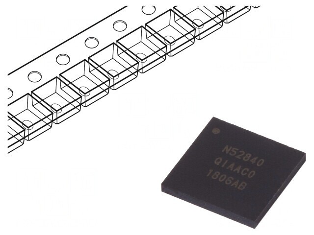 SoC QFN73 cu 256KB SRAM, 256kB RAM și 1MB Flash