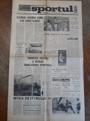 Ziarul Sportul 26 Martie 1970 / CSP foto
