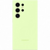 Husă Silicon Samsung Galaxy S24 Ultra S928, Verde Deschis, Blister EF-PS928TGEGWW