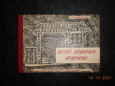 CONSTANTIN STANCU - JOCURI POPULARE ARGESENE (1970, editie cartonata) foto