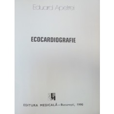 ECOCARDIOGRAFIE-EDUARD APETREI BUCURESTI 1990