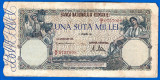 (64) BANCNOTA ROMANIA - 100.000 LEI 1946 (21 OCTOMBRIE 1946), FILIGRAN ORIZONTAL