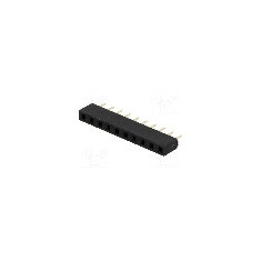 Conector 10 pini, seria {{Serie conector}}, pas pini 2.54mm, MPE GARRY - 904-1-010-0-NFX-XSO