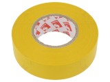 Bandă Electroizolantă Galbenă 19mm x 25m