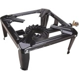 Arzator Gaz Pirostrie Patrat 4 kW, robinet alama, rezistenta 30kg, Evotools 681482