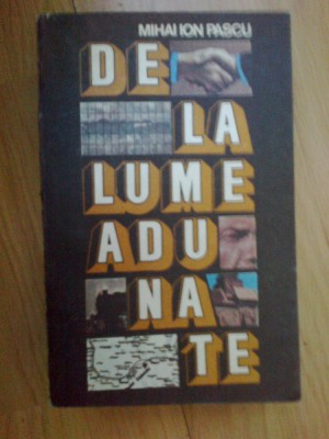 d10 DE LA LUME ADUNATE - MIHAI ION PASCU foto