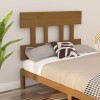 Gossi tablie de pat, maro miere, 103,5x3x81 cm, lemn masiv de pin