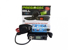 Statie Radio CB President BILL Dimensiuni reduse AutoSquelch * Editie noua 2021 * foto