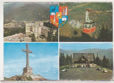 bnk cp Muntii Bucegi - Vedere - necirculata - marca fixa foto