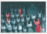 Carte postala - Iepuri | Irina Dobrescu
