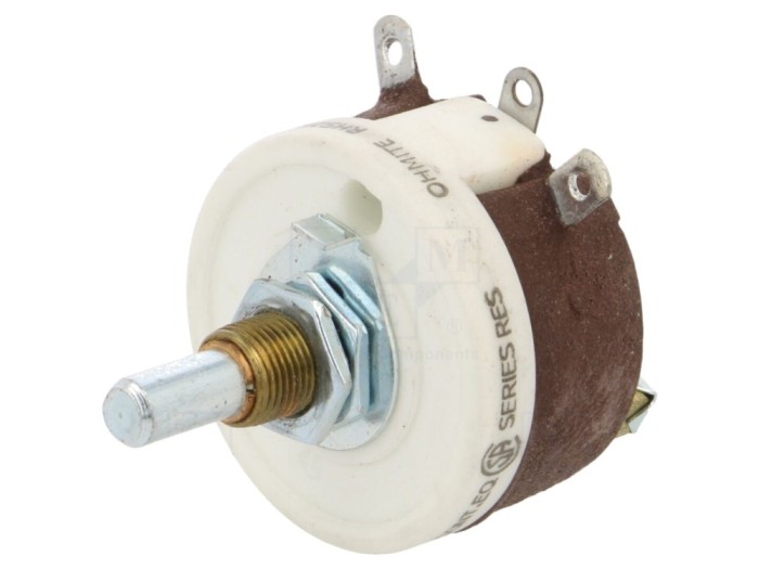 Rezistor axial 25k&Omega; 25W