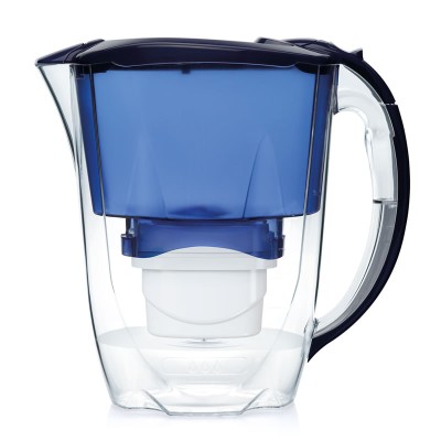 Cana filtranta Aqua Optima Oria, 2.8 l, filtrare in 5 trepte, Albastru foto
