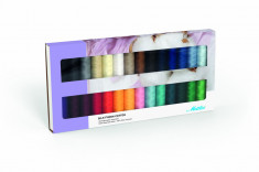 Ata Cusut si Quilting Mettler Coton Silk-Finish, Set 28 buc, No.50 150m foto