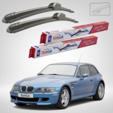 Cumpara ieftin Ștergătoare BMW Z3 Coup&eacute; (E36/8) 1997-2003 | Set Față Flat &ndash; TeamCar&reg;