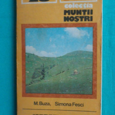 Muntii Cindrel – Colectia Muntii Nostri Nr 28 ( Contine harta )