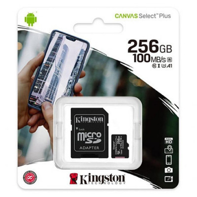 MICRO SD CARD 256GB CLASS 10 KINGSTON foto