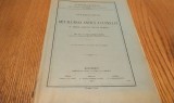 CONTRIBUTIUNI LA METALURGIA ANTICA A CUPRULUI in Tarile Locuite Azi de Romani - C. Niculescu-Otin - Editura Academia Romana, 1913, 78 p.+ VI tabele