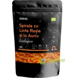 Spirale cu Linte Rosie si In Auriu Ecologice/Bio 250g