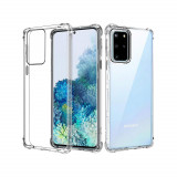 Cumpara ieftin Husa pentru Samsung Galaxy S20 Plus 4G / S20 Plus 5G - Techsuit Shockproof Clear Silicone - Clear, Transparent, Silicon, Carcasa