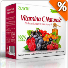 Vitamina C Naturala 28 plicuri (imunitate, infectii, raceala) Zenyth foto