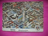 HOPCT 19750 CATEDRALA SFANTUL STEFAN -VIENA --AUSTRIA -NECIRCULATA