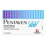 Supliment alimentar, Pentaven Fast 500, Pharma Suiss, 20 comprimate