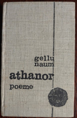GELLU NAUM - ATHANOR (POEME) [EPL, 1968/varianta cartonata-legata/tiraj 550 ex.] foto