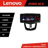Navigatie Dedicata Peugeot 207 Lenovo PRO 12.3 inch QLED Android 4G GPS Bluetooth Comenzi Volan Carplay