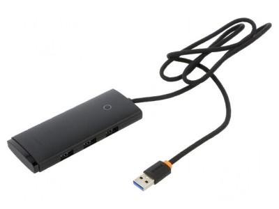 Hub USB 4 porturi USB A și 1 port USB C foto