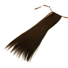 Accesoriu deghizare, coada de cal, maro