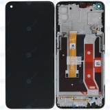 Oppo A73 5G (CPH2161) Unitate de afișare completă bleumarin negru 4907746