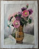 Ulcica cu flori// acuarela Rodica Raileanu 1980