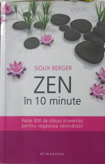 ZEN IN 10 MINUTE-SIOUX BERGER foto