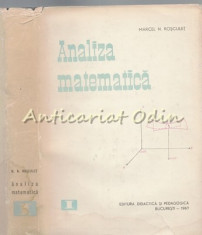 Manual De Analiza Matematica I - Marcel N. Rosculet foto