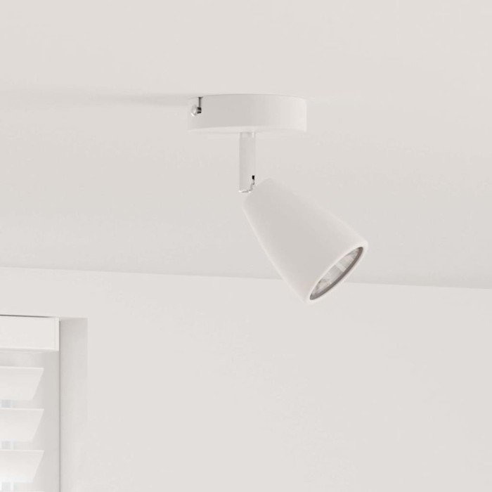 Spot tavan 1 Way Adjustable White GU10