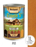 Lazura lemn Bochemit Estetik Clasic 1L, pin, protectie UV