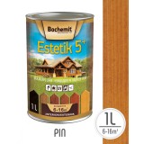 Lazura lemn Bochemit Estetik Clasic 1L, pin, protectie UV