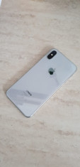 Vand iPhone X 64G Silver foto