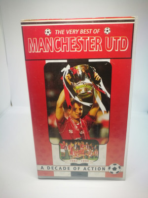 Caseta video VHS Manchester United. Caseta de colectie! foto