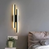Aplica LED Lyra, 18W, Acril, Alb Negru ModernLight Concept