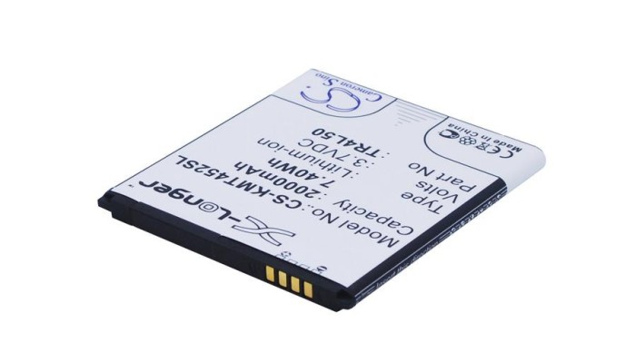 Cameron Sino 2000mAh KAZAM Trooper 450L,Trooper 450L Dual SIM Baterie