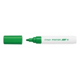 Cumpara ieftin Marker cu vopsea Pilot Pintor M diverse culori 1.4 mm varf rotund Marker cu vopsea Pilot Pintor varf rotund 4.5 mm verde deschis