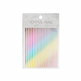 Abtibild Unghii Banda Joyful Nail Mix - Rainbow