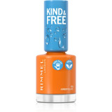 Cumpara ieftin Rimmel Kind &amp; Free lac de unghii culoare 170 Amber Blaze 8 ml