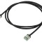 Cablu Patch U/FTP Cat 8.1 LSZH negru 1m 32AWG