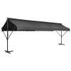 VidaXL Copertină cu structură independentă, antracit, 600 x 300 cm 145888